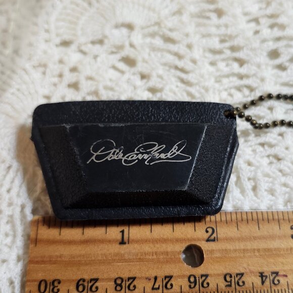 Dale Earnhardt vintage key chain ear plug holder - Picture 1 of 3